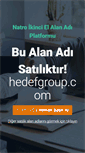 Mobile Screenshot of hedefgroup.com